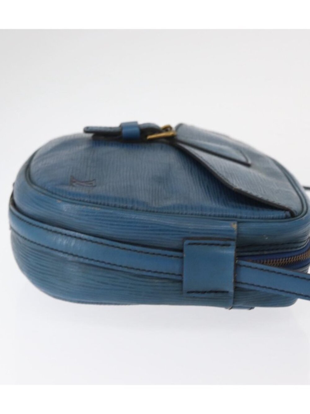 LOUIS VUITTON Epi Jeune Fille MM Shoulder Bag Toledo Blue M52155 - Picture 3 of 16